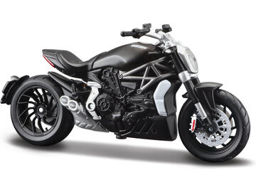 Maisto Ducati X Diavel S černá / měřítko 1:12 / od 3 let