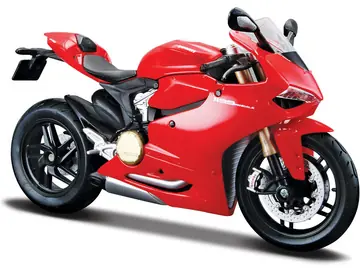 Maisto Ducati 1199 Panigale červená / měřítko 1:12 / od 3 let