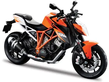 Maisto KTM 1290 Super Duke R oranžová / měřítko 1:12 / od 3 let