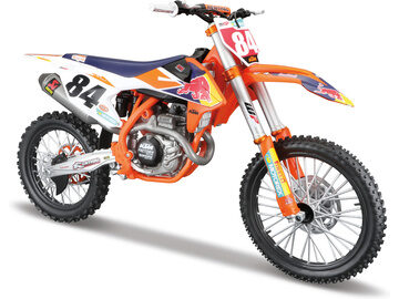 Maisto Red Bull KTM 450 SX-F Factory Edition 2018, #84 Jeffrey Herlings / měřítko 1:6 / od 3 let