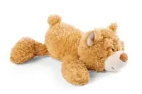 NICI plyš Medvěd Mielo 20cm ležící / GREEN kolekce / od 0 měsíců