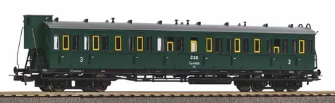Piko 53336 Osobní vagón Trofejní ČSD III / Měřítko:H0 (1:87) / Rádius: 415 mm / Délka: 199 mm / 14 let 
