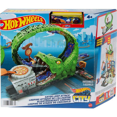 Mattel Hot Wheels HDR29/HKX39 Krokodýlí útok smyčka / od 4 let