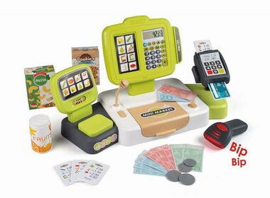 Smoby Pokladna elektronická s váhou / od 3 let