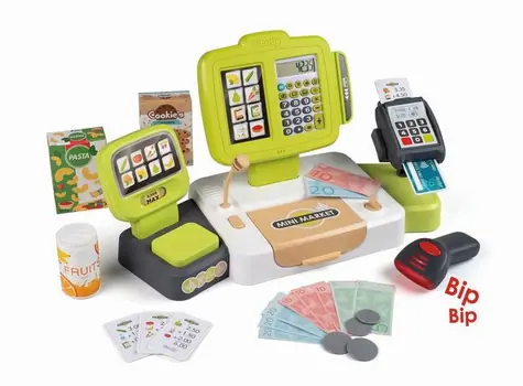Smoby Pokladna elektronická s váhou / od 3 let