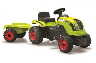 Smoby Šlapací traktor CLAAS s vozíkem / od 3 let