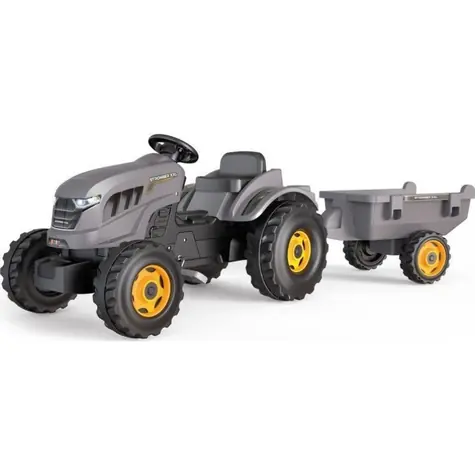 Smoby Šlapací traktor Stronger XXL s vozíkem / od 3 let