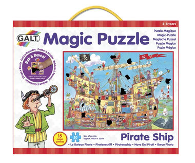 GALT Magické puzzle – pirátská loď 2 / 4 - 8 let
