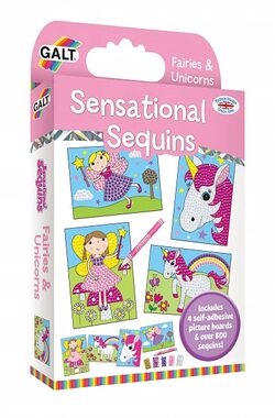 GALT Senzační flitry - Víly a jednorožci / od 3 let