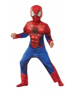Rubies Spiderman Deluxe - vel. M / od 5 - 6 let