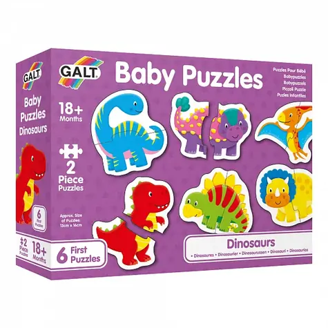 GALT Puzzle pro nejmenší - Dinosauři / od 2 let