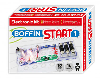 Boffin START 01 / 12 součástek / 14 projektů / od 8 let
