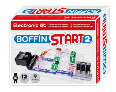 Boffin START 02 / 12  součástek / 9 projektů / od 8 let