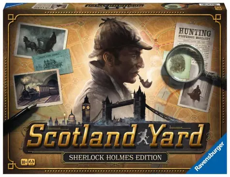 Ravensburger Scotland Yard Sherlock Holmes / Délka hry: 60 minut / Počet hráčů: 2-6 / od 10 let