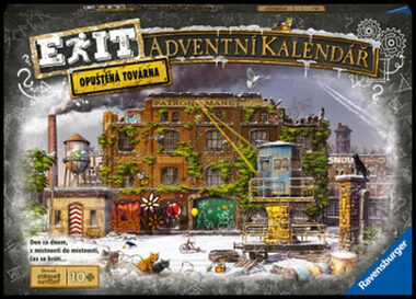 Ravensburger EXIT Adventní kalendář Továrna / od 10 let