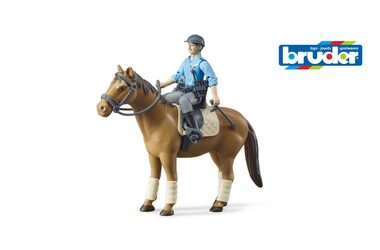 Bruder 62507 Jízdní policie na koni / 1:16 / od 4 let
