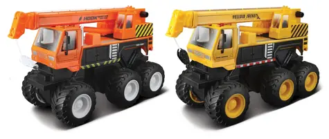 Maisto Builder Zone Quarry monsters - autojeřáb / od 3 let