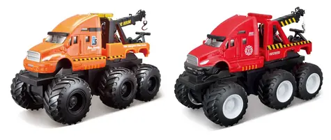 Maisto Builder Zone Quarry monsters - odtahový vůz / od 3 let