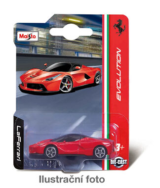 Maisto Ferrari Evolution DieCast collection - náhodný mix modelů / assort / blister / od 3let