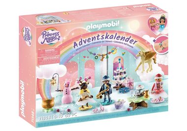 Playmobil® Princess 71348 Adventní kalendář - Vánoce pod duhou / Počet dílků: 83 / od 4 let