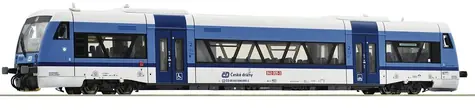 Roco 78187 Dieselový motorový vůz 840 005-3 ČD / Měřítko:H0 (1:87) / Délka:293 mm / Rádius: 358 mm