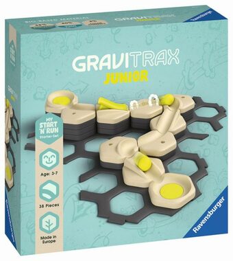 Ravensburger GraviTrax Junior Startovní sada S / kuličková dráha / 2 kuličky / 38 dílů / od 3 let