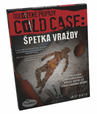 ThinkFun Odložené případy: Špetka vraždy / počet hráčů 1-4 / od 14 let