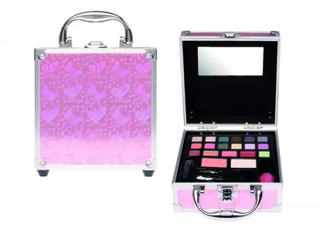 Mac Toys Kosmetický kufřík střední s motýlky / od 6 let