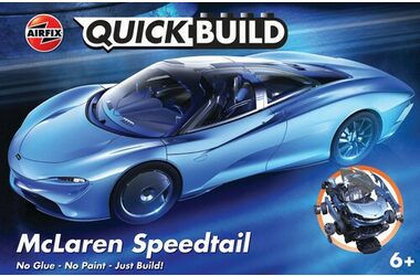 Airfix QUICKBUILD J6052 - McLaren Speedtail / Plastikový model / 37 dílků / Obtížnost 1