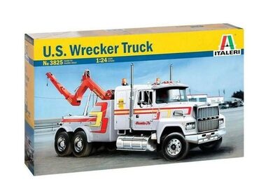 Italeri 3825 U. S. Wrecker Truck / Plastikový model / 1:24 / Obtížnost 4 
