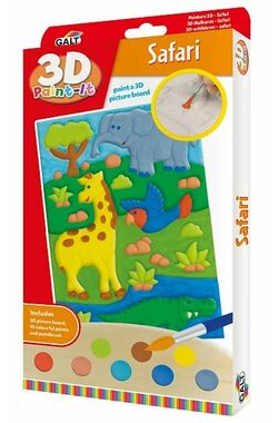 GALT 3D Omalovánky - Safari / od 6 let 
