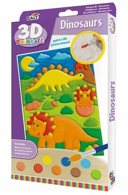 GALT 3D Omalovánky - Dinosauři / od 6 let