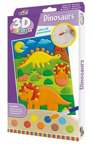 GALT 3D Omalovánky - Dinosauři / od 6 let