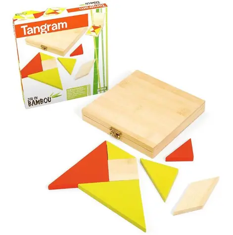 Jeujura Bambusový tangram / od 5 let