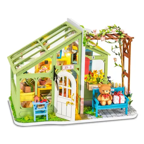 RoboTime miniatura domečku Květiny pro jarní setkání / od 14 let