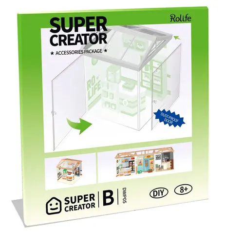 RoboTime kryt na modely miniatur Střechy typu B / od 8 let 