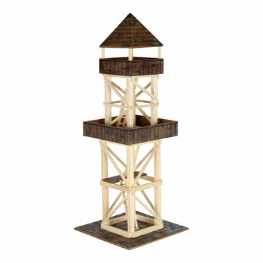 Walachia Dřevěná slepovací stavebnice Rozhledna / od 8 let / 124 dílů / Obtížnost: vysoká