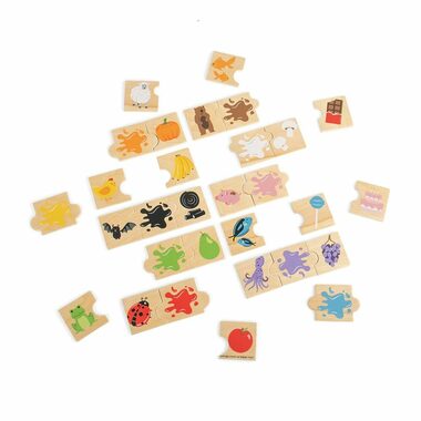 Bigjigs Toys Didaktické puzzle Barvy / od 2 let 