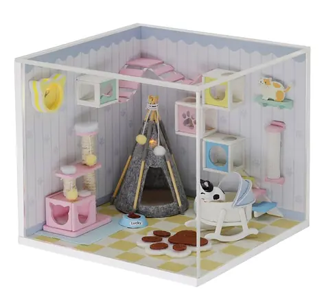 2Kids Toys miniatura domečku Domov kočičky Mňau / od 14 let