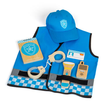 Bigjigs Toys Kostým policista / od 3 let 