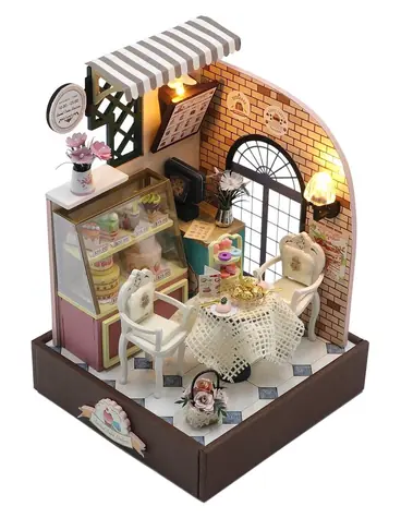 2Kids Toys miniatura domečku Stanice U Cukrového dortu / od 14 let