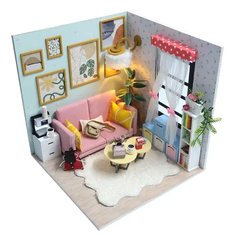2Kids Toys miniatura domečku Obývací pokoj Sluneční paprsek / od 14 let