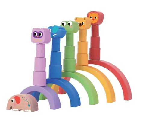 2Kids Toys Balanční duha se zvířátky / od 3 let