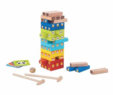 2Kids Toys Jenga se zvířátky / od 3 let