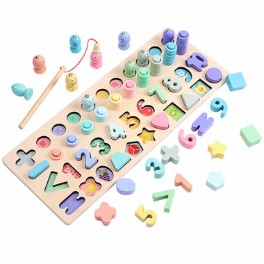 2Kids Toys Multifunkční deska vkládačka 4v1 / od 3 let