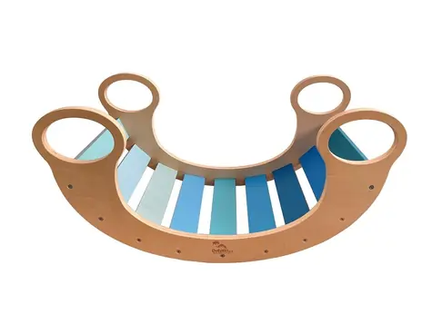 2Kids Toys Montessori modrá houpačka / od 1,5 let