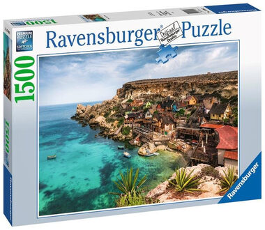 Ravensburger Vesnička Popeye / 1500 dílků / od 14 let