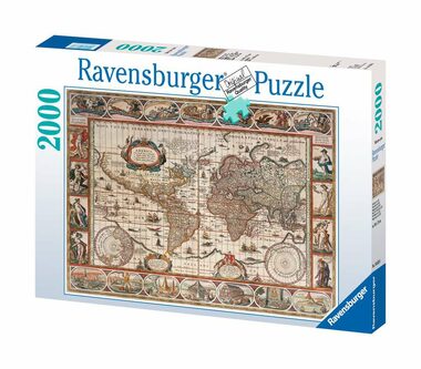 Ravensburger Mapa světa - 2000 dílků / od 14 let