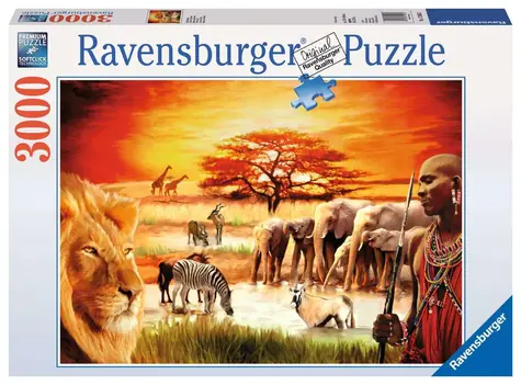 Ravensburger Masajové / 3000 dílků / od 14 let