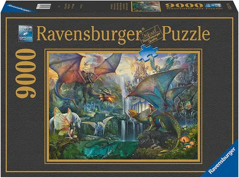 Ravensburger Magický les Draci / 9000 dílků / od 14 let